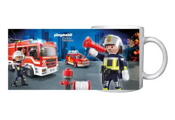 Playmobil 80152 - Becher: Feuerwehr