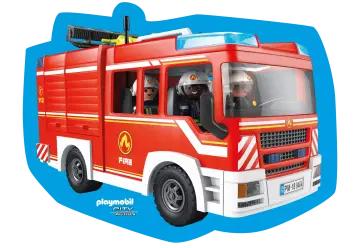 Playmobil 80215 - Playmobil Kissen Feuerwehr