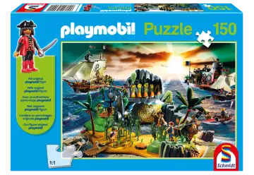 Playmobil 80294 - Puzzle Pirateninsel