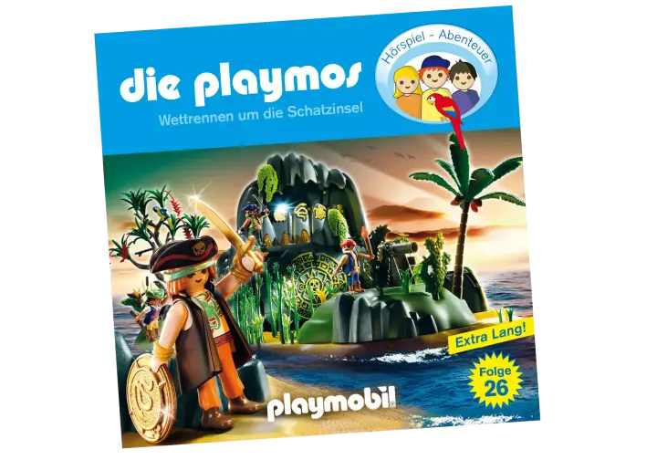 Playmobil 80332 - Wettrennen um die Schatzinsel (26) - CD