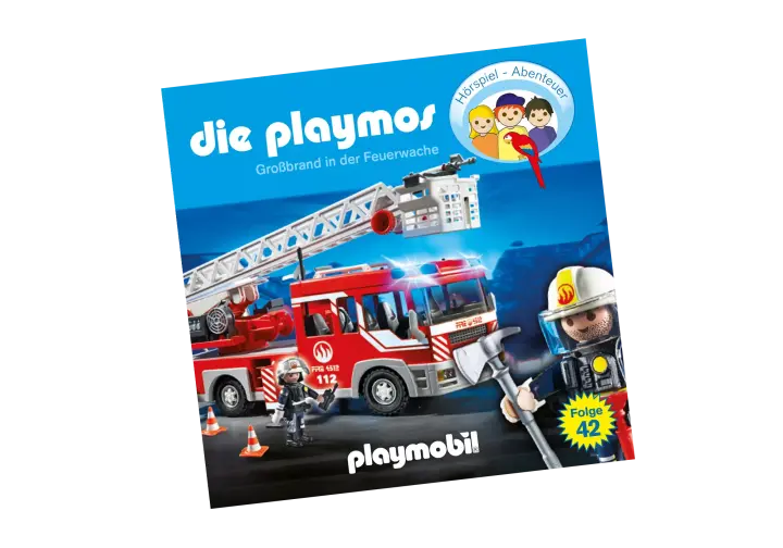 Playmobil 80455 - Großbrand in der Feuerwache (42) - CD