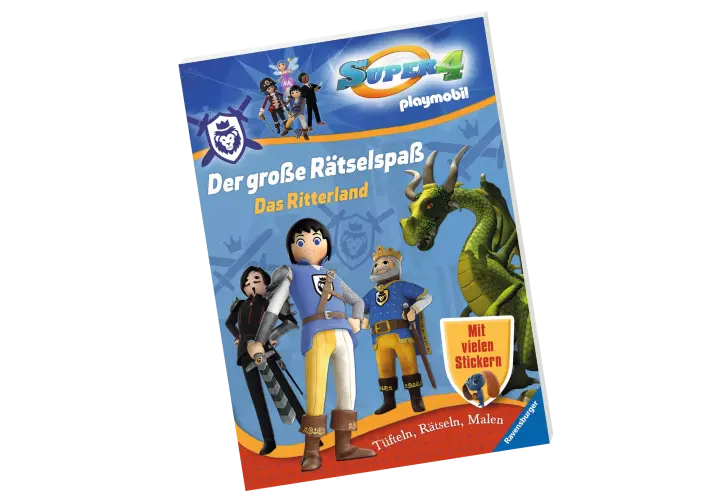 Playmobil 80472 - Super 4: Der große Rätselspaß - Das Ritterland