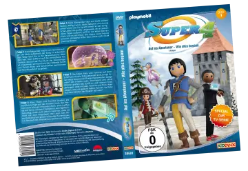 Playmobil 80476 - DVD 1 Super4: Auf ins Abenteuer - Wie alles begann