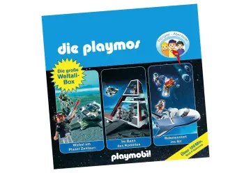 Playmobil 80654 - Die Playmos - Hörspiel-Box Weltall (3 CDs)