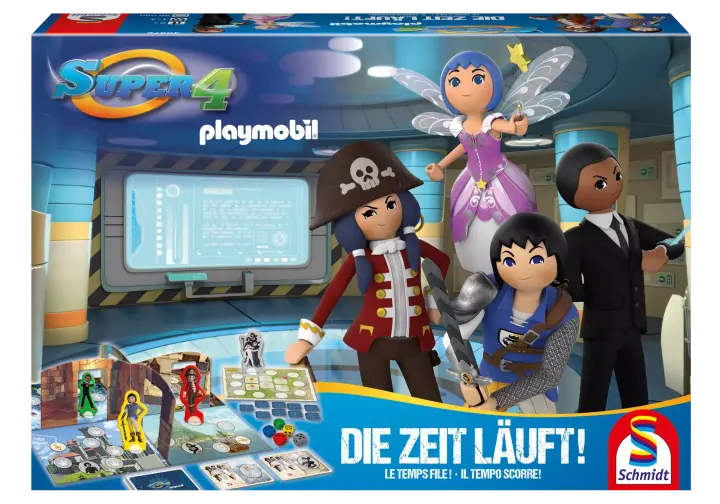 Playmobil 80705 - Spiel Super 4 - Die Zeit läuft!