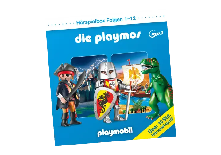 Playmobil 80725 - Die Playmos Hörspielbox Folgen 1-12