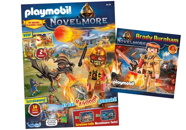 Playmobil 80764 - PLAYMOBIL-Magazin NOVELMORE (Magazin 19/23 Kahboom)