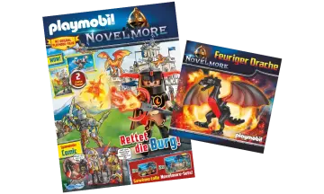 Playmobil 80768 - PLAYMOBIL-Magazin NOVELMORE (Magazin 23/23 Drache)