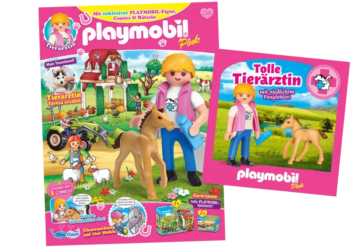 Playmobil 80834 - PLAYMOBIL-Magazin Pink 2/2022 (Heft 68)