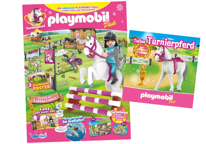 Playmobil 80838 - PLAYMOBIL-Magazin Pink 4/2022 (Heft 70)