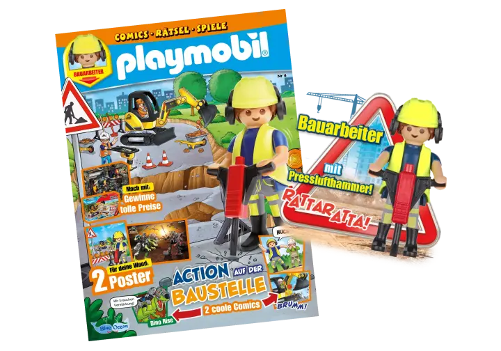 Playmobil 80855 - PLAYMOBIL-Magazin 4/2023 (Heft 105)