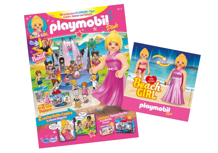 Playmobil 80856 - PLAYMOBIL-Magazin Pink 4/2023 (Heft 79)