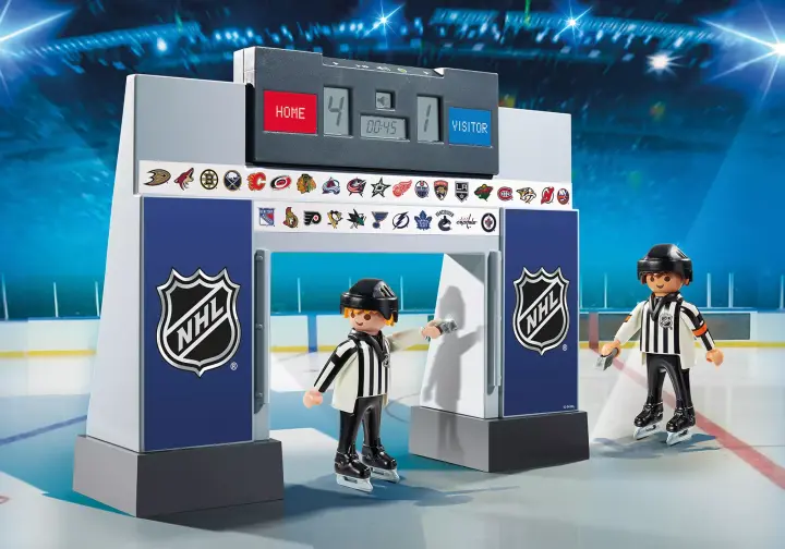 Playmobil 9016 - NHL™ Score Clock with 2 Referees