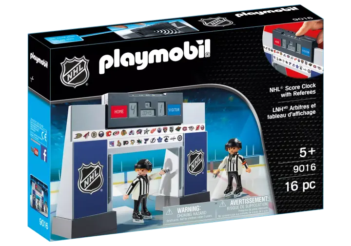 Playmobil 9016 - NHL™ Score Clock with 2 Referees - BOX
