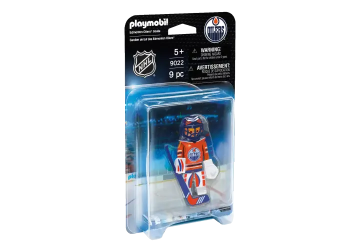 Playmobil 9022 - NHL Portero Edmonton Oilers - BOX