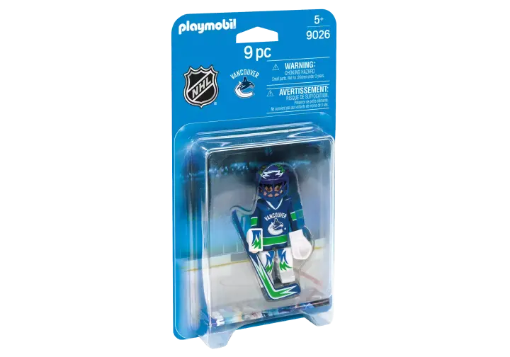 Playmobil 9026 - NHL™ Vancouver Canucks™ goalie - BOX