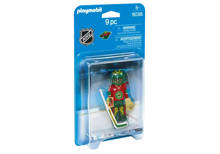 Playmobil 9038 - NHL™ Minnesota Wild™ Goalie - BOX