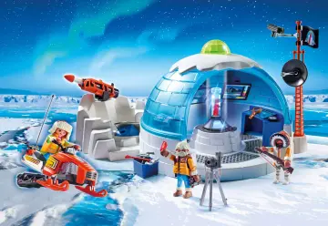 Playmobil 9055 - Polar Ranger Hauptquartier