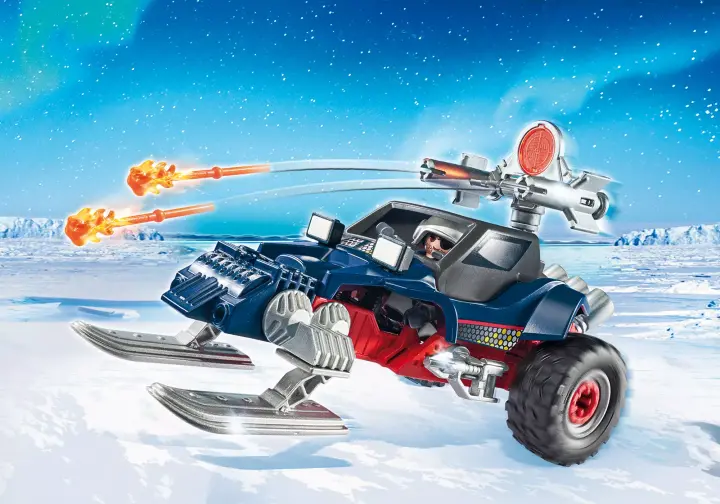 Playmobil 9058 - Ice Pirate with Snowmobile