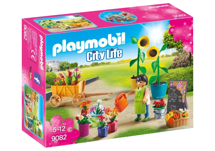 Playmobil 9082 - Blumenhändler - BOX