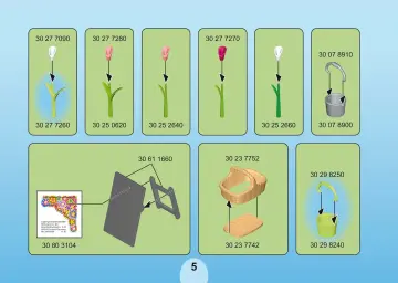 Building instructions Playmobil 9082 - Florist (5)