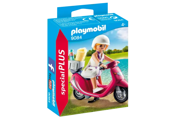 Playmobil 9084 - Κοπέλα με σκούτερ - BOX