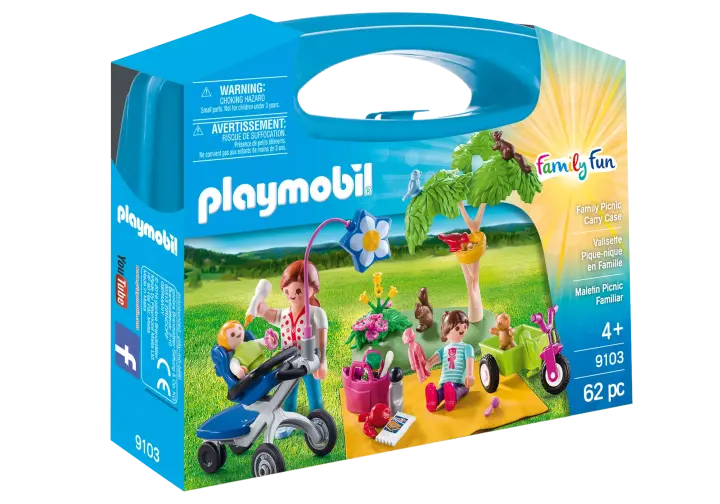 Playmobil 9103 - Maleta grande Pinquenique em Família - BOX