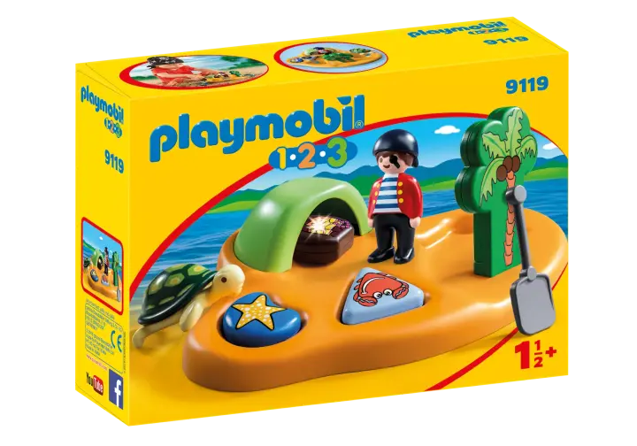 Playmobil 9119 - Pirate Island - BOX