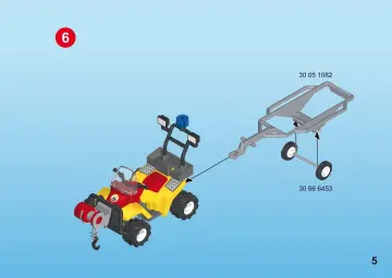 Manuales de instrucciones Playmobil 9130 - Quad de Rescate de Montaña (5)