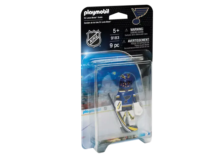 Playmobil 9183 - NHL™ St. Louis Blues™ Goalie - BOX