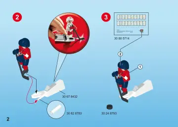 Manuales de instrucciones Playmobil 9192 - NHL™ Florida Panthers™ Player (2)