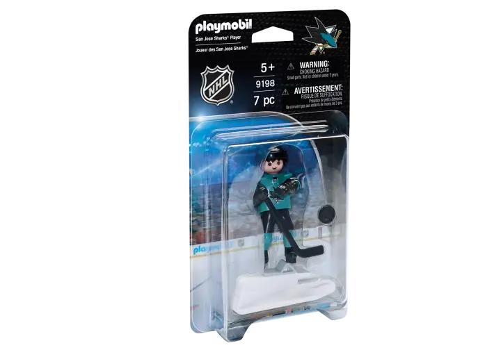 Playmobil 9198 - NHL™ San Jose Sharks™ Player - BOX