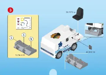 Bouwplannen Playmobil 9213 - NHL™ Zamboni® Machine (6)