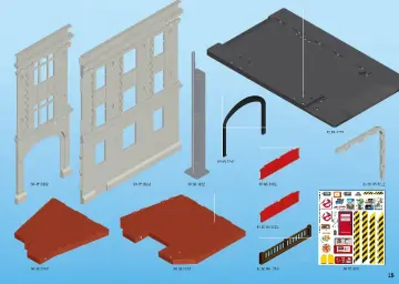 Istruzioni di montaggio Playmobil 9219 - Caserma dei Ghostbusters (15)