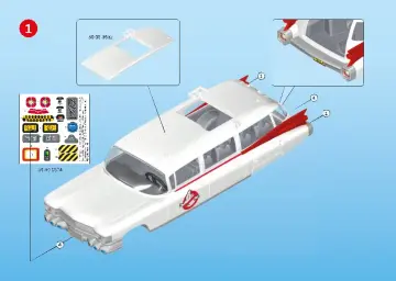 Bauanleitungen Playmobil 9220 - Ghostbusters™ Ecto-1 (2)