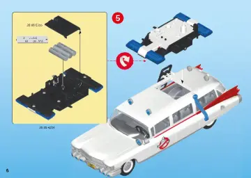 Bauanleitungen Playmobil 9220 - Ghostbusters™ Ecto-1 (6)