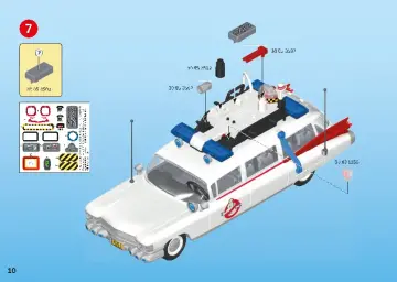 Bauanleitungen Playmobil 9220 - Ghostbusters™ Ecto-1 (10)