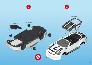 Manual de instruções Playmobil 9225 - Porsche 911 GT3 Cup (3)