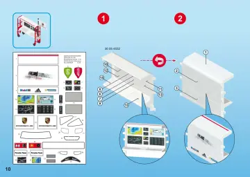 Bygganvisningar Playmobil 9225 - Porsche 911 GT3 Cup (10)