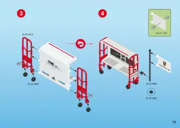 Bygganvisningar Playmobil 9225 - Porsche 911 GT3 Cup (11)