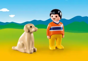 Playmobil 9256 - Garçon avec chien