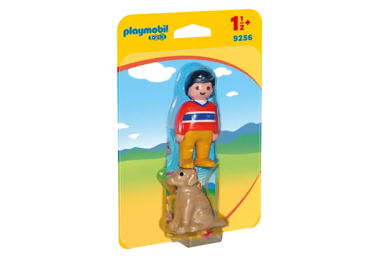 Playmobil 9256 - Mężczyzna z psem - BOX