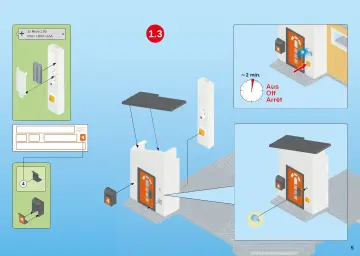 Building instructions Playmobil 9266 - Modern House (5)