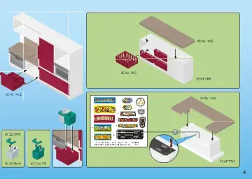 Building instructions Playmobil 9269 - Kitchen (5)