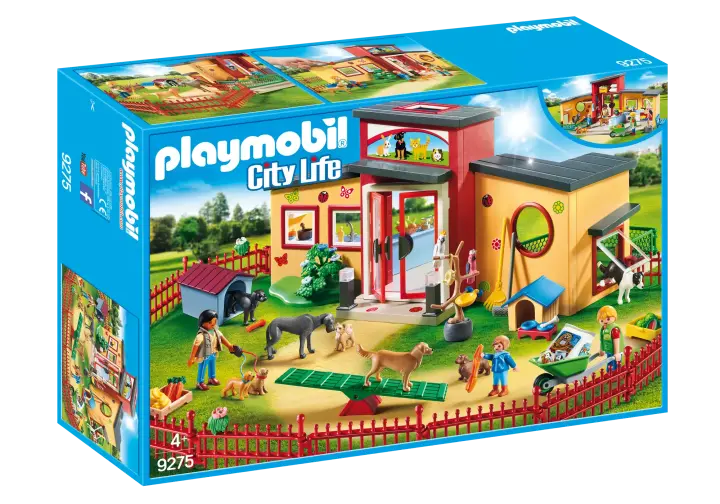 Playmobil 9275 - Tierhotel "Pfötchen" - BOX