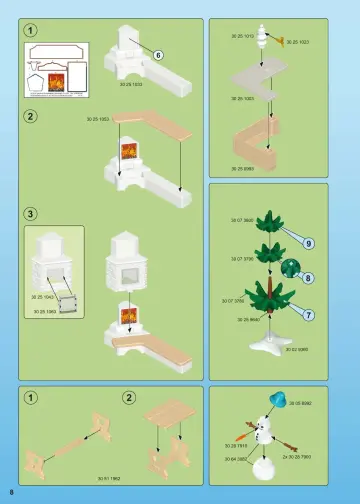 Building instructions Playmobil 9280 - Ski Lodge (8)