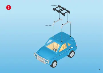 Manuales de instrucciones Playmobil 9281 - Coche (4)