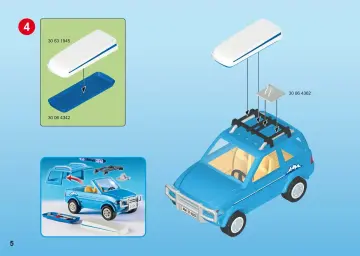 Manuales de instrucciones Playmobil 9281 - Coche (5)