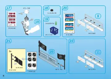 Manuales de instrucciones Playmobil 9294 - NHL™ Advent Calendar - Road to the Cup (6)