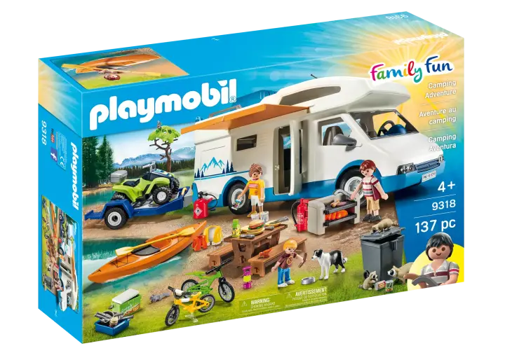 Playmobil 9318 - Camping avontuur - BOX